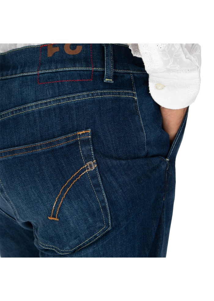 mens jeans dondup jeff dark blue