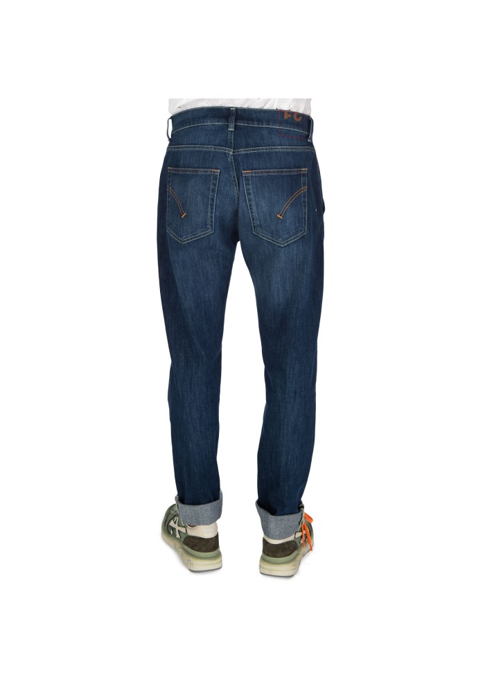 mens jeans dondup jeff dark blue