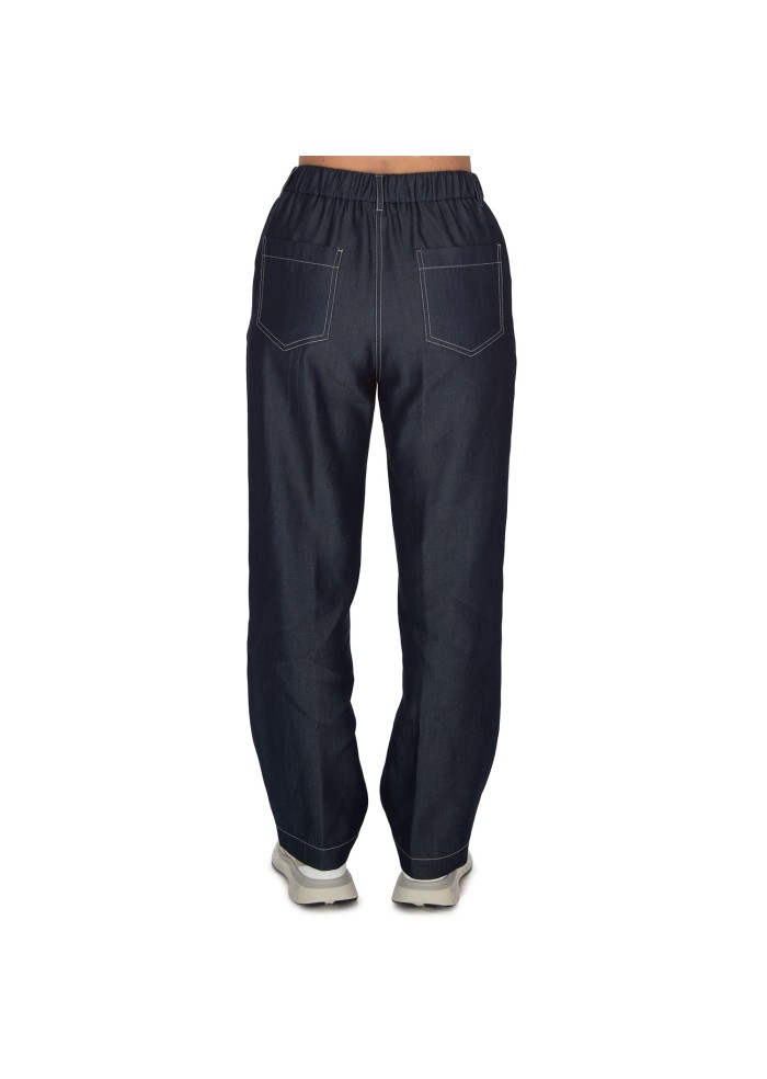 damen hose kartika denim blau