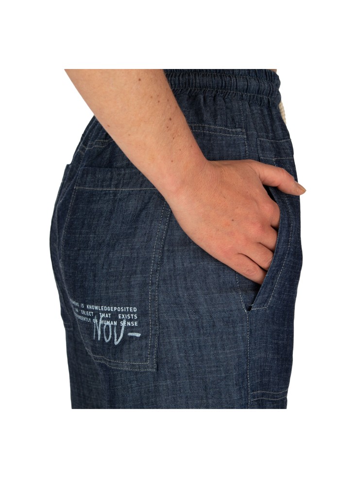 damen bermudashorts noumeno concept leicht blau