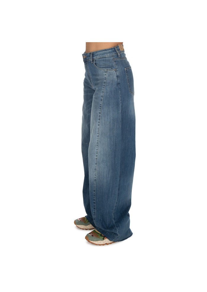 jeans donna noir n bleu new fit denim blu