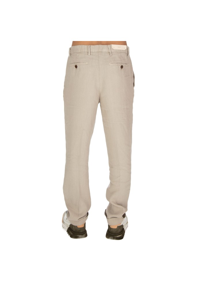 herren hose briglia leinen beige