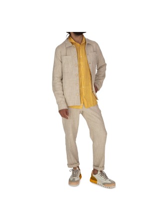 BRIGLIA | HOSE LEINEN BEIGE