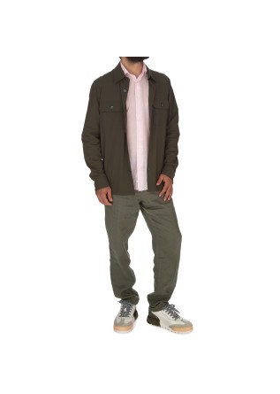 BRIGLIA | TROUSERS LINEN GREEN