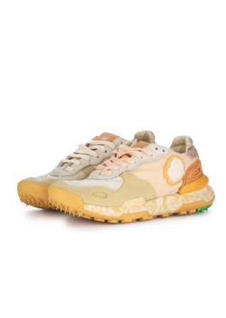 damen sneaker satorisan chacrona linen orange mehrfarbig