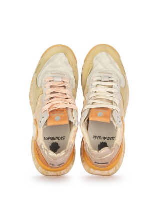 SATORISAN | SNEAKERS CHACRONA LINEN ORANGE MULTICOLOR