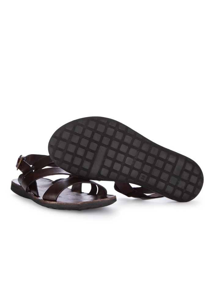 damen sandalen brador strips braun