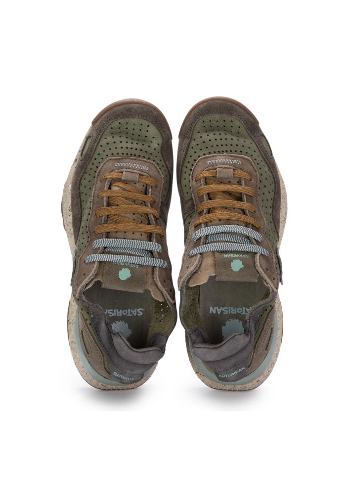 herren sneaker satorisan chacrona laser premium grun braun
