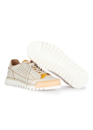 sneakers uomo bng real shoes l hawaiana gialla bianco panna giallo