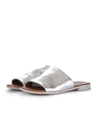 damen sandalen bueno breite riemen silber