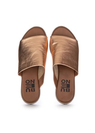 BUENO | SANDALI FASCIA LARGA BRONZO
