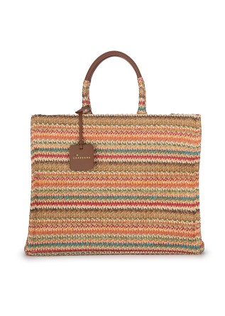 womens shopper bag chandana camille medium paopao peony multicolor