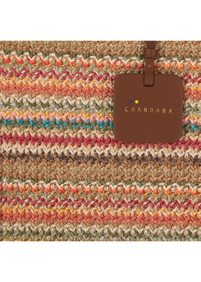 womens shopper bag chandana camille medium paopao peony multicolor