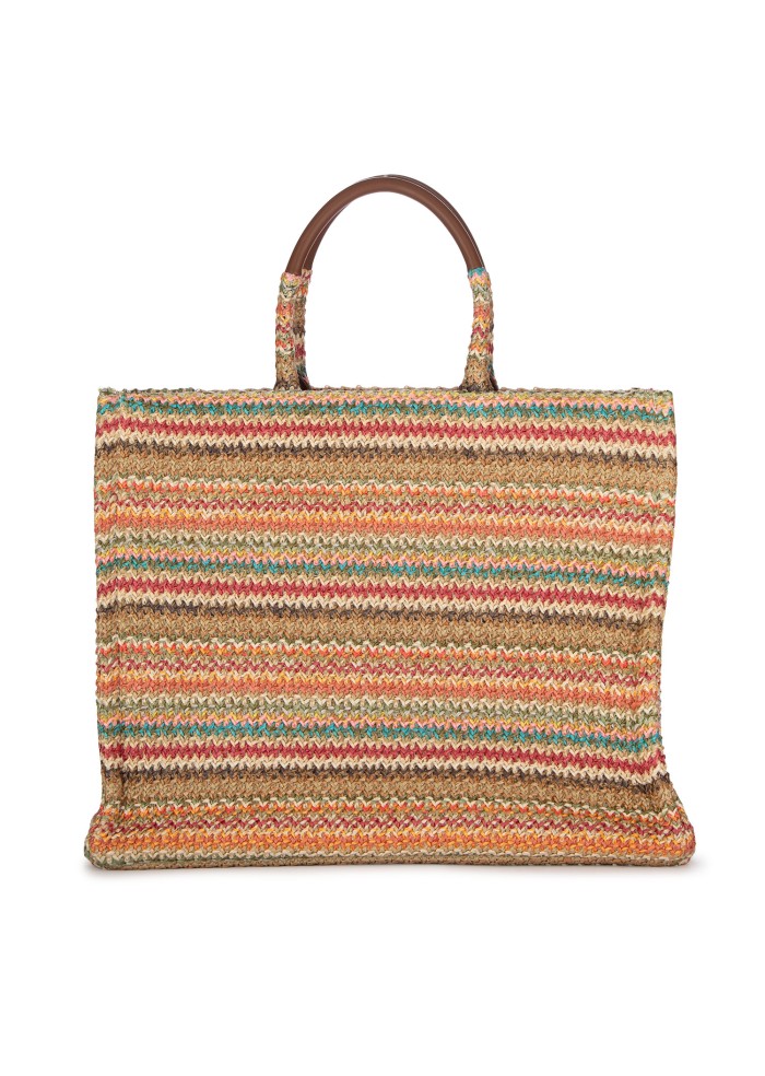 womens shopper bag chandana camille medium paopao peony multicolor