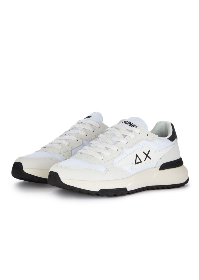sneakers uomo sun68 niki solid bianco