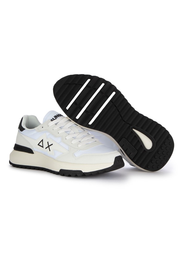 sneakers uomo sun68 niki solid bianco