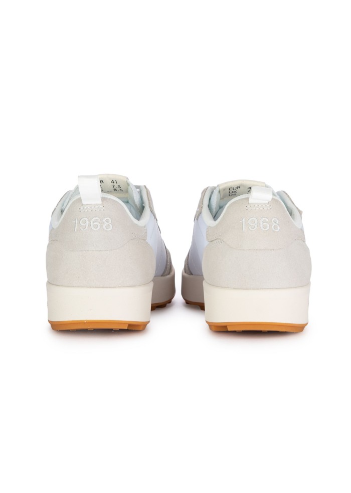 sneakers uomo sun68 genius bianco beige
