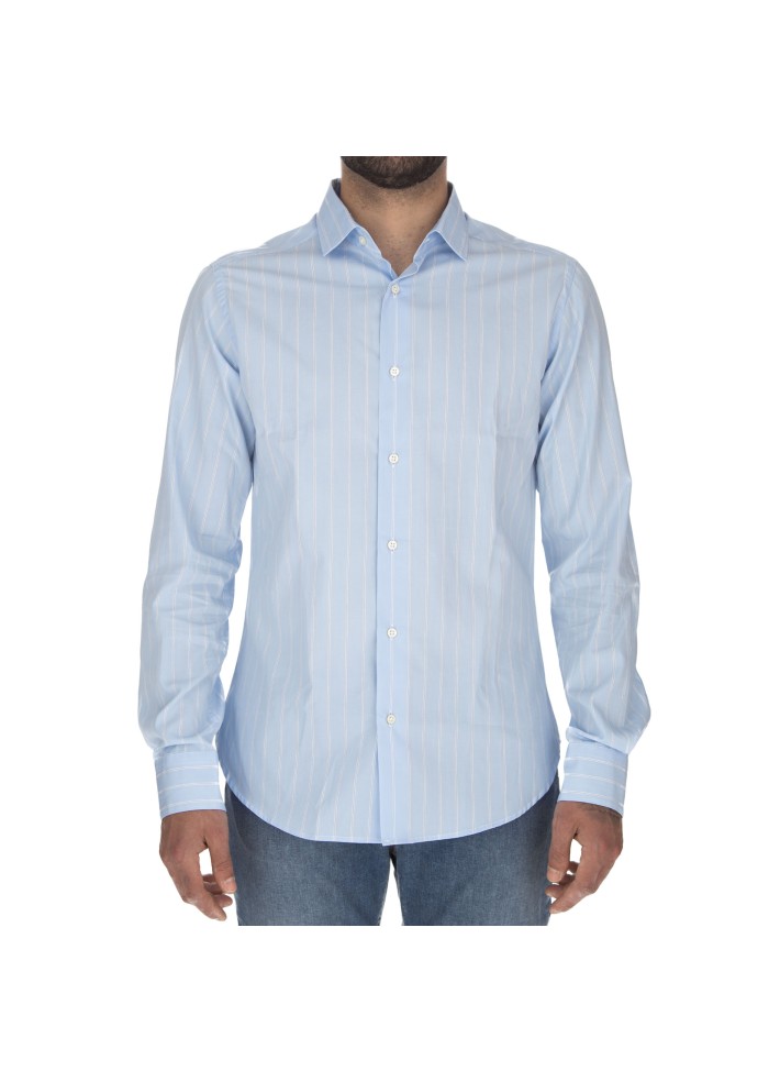 camicia uomo liberty rose righe blake azzurro bianco