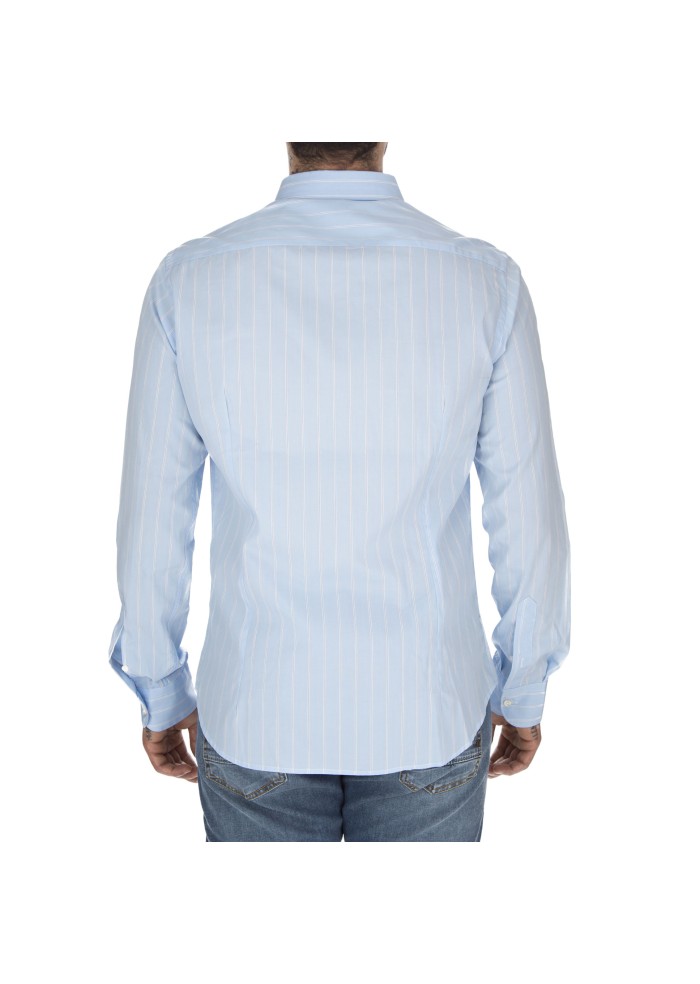camicia uomo liberty rose righe blake azzurro bianco