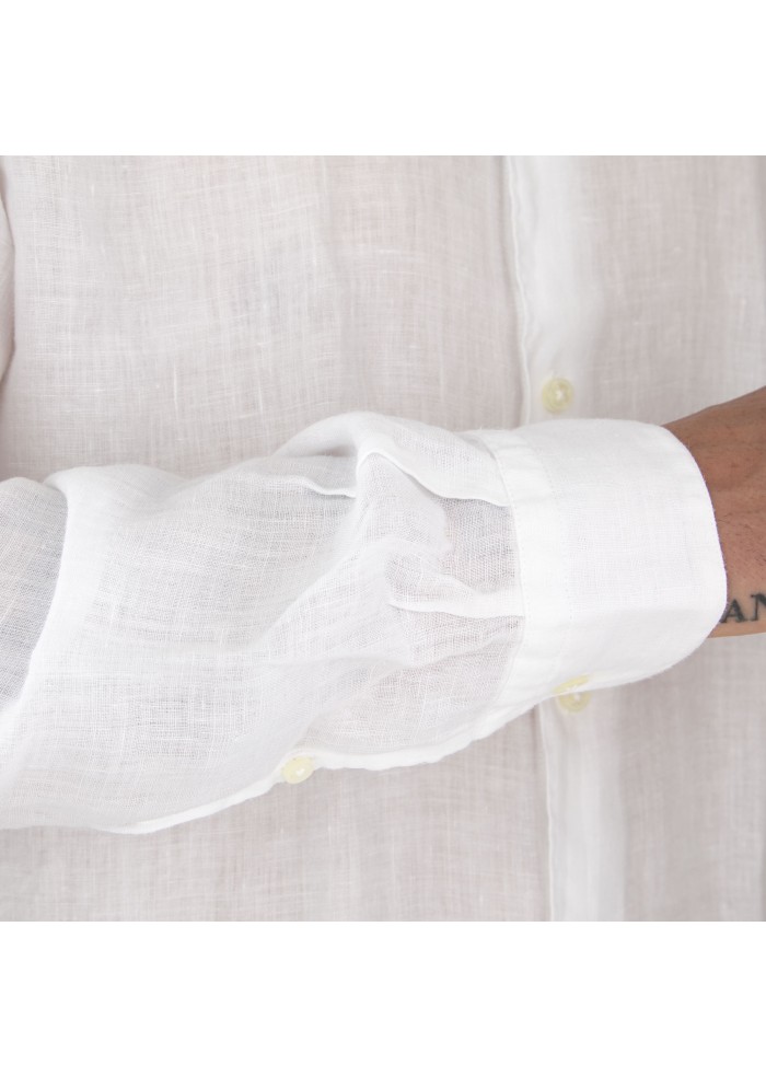 camicia uomo mastricamiciai guru bianco