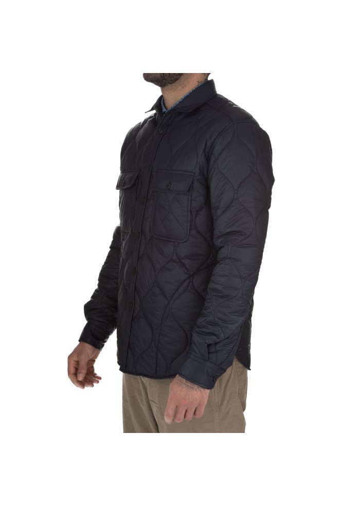 mens quilted jacket liberty rose buttons nevada blue
