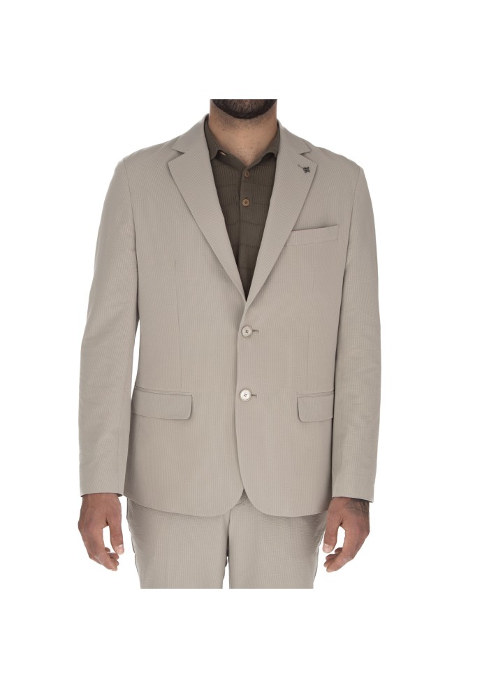 herren blazerjacke distretto 12 tailoring arezzo grau