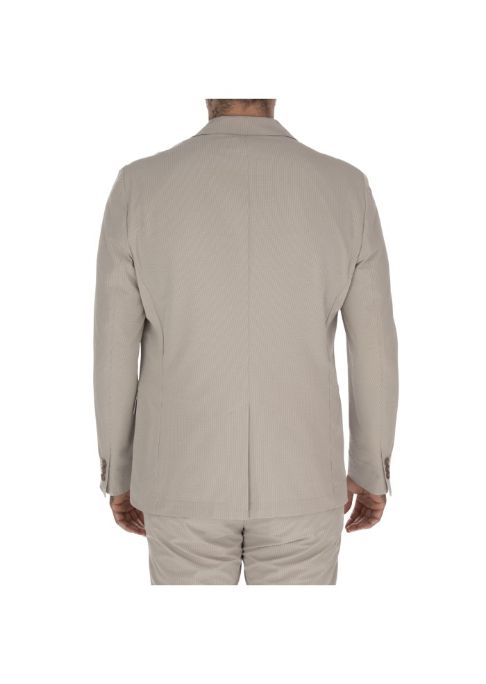 herren blazerjacke distretto 12 tailoring arezzo grau