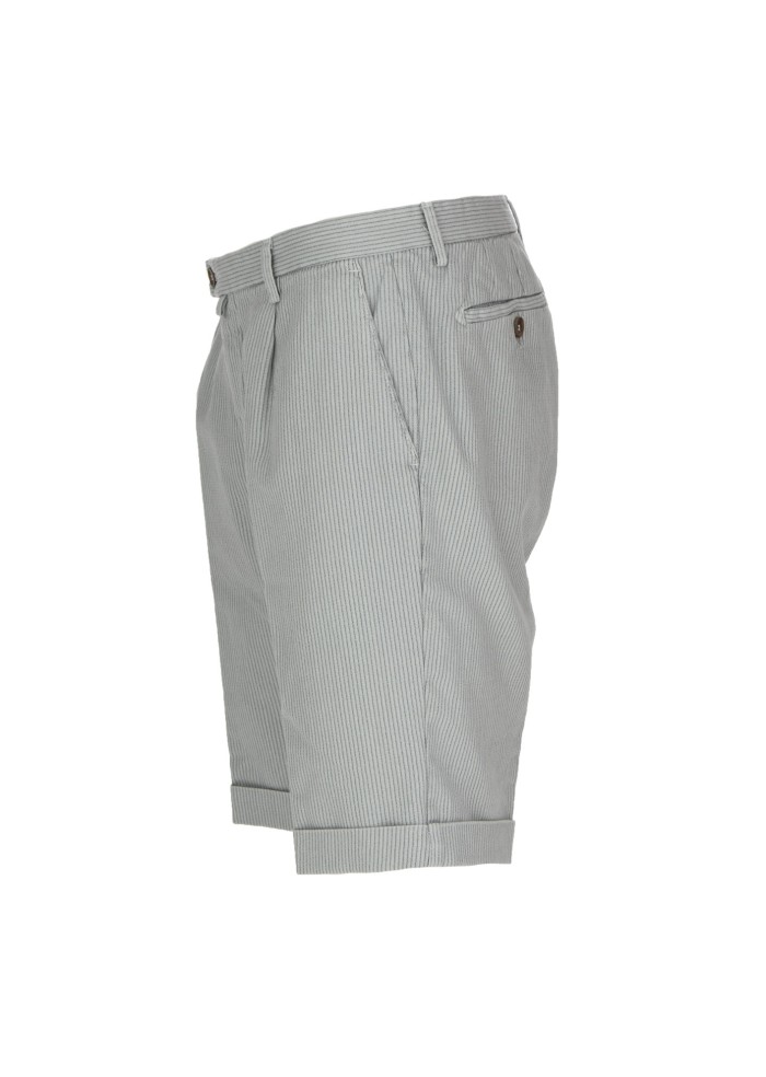 herren shorts briglia streifen grau blau