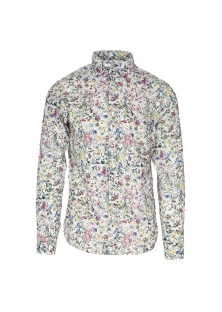 camicia uomo liberty rose blake motivo floreale bianco multicolor