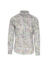 LIBERTY ROSE | CAMICIA BLAKE MOTIVO FLOREALE BIANCO MULTICOLOR