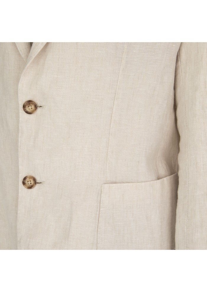 giacca uomo jerry key bronzo beige