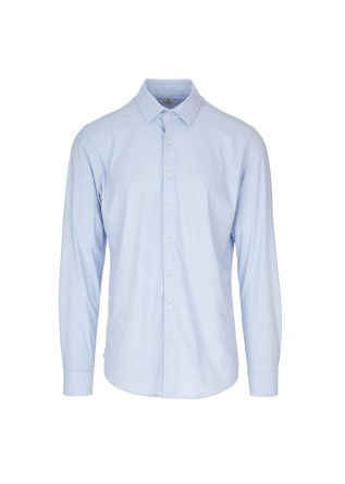 herren hemd liberty rose silver tec hellblau