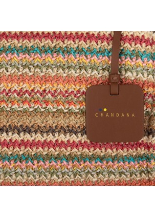 CHANDANA | BORSA A MANO CAMILLE SMALL PAOPAO PEONY MULTICOLOR