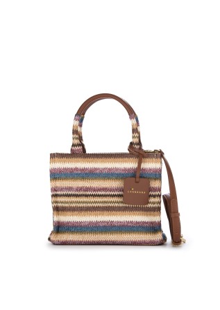 borsa a mano chandana camille small branes prune multicolor