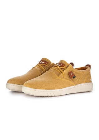 mens flat shoes woz bold fabric yellow