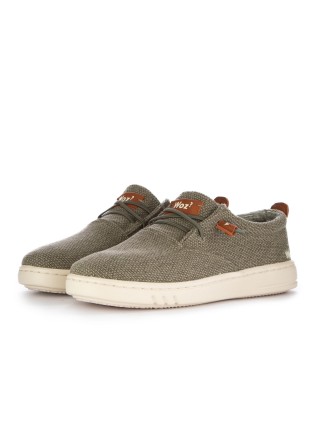 herren flache schuhe woz robbie bold fabric grun