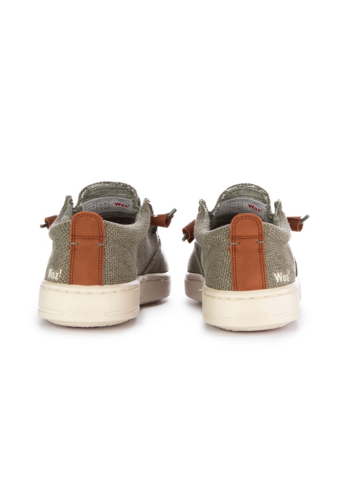 herren flache schuhe woz robbie bold fabric grun