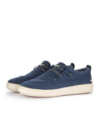scarpe basse uomo woz robbie washed blu
