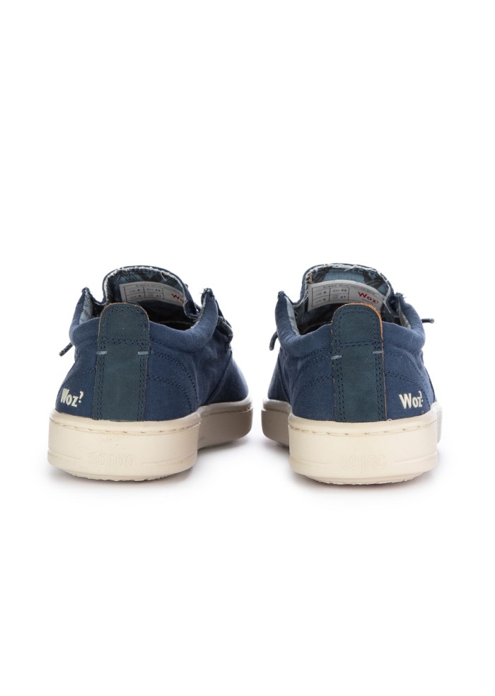 scarpe basse uomo woz robbie washed blu