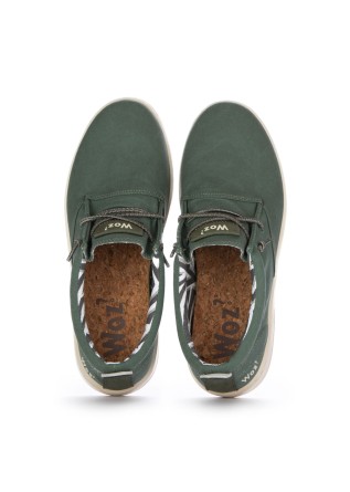 WOZ? | FLACHE SCHUHE ROBBIE WASHED GRÜN
