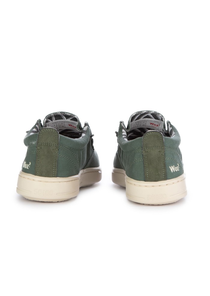 herren flache schuhe woz robbie washed grun