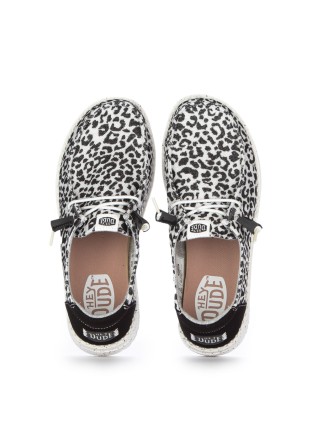 HEY DUDE | SCARPE BASSE WENDY LEOPARD NERO GRIGIO