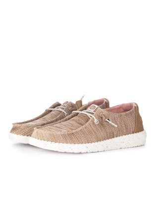scarpe basse donna hey dude wendy sport mesh marrone