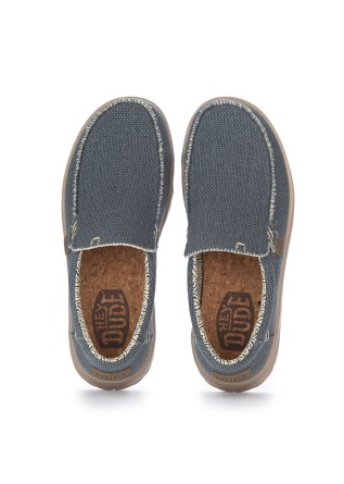 HEY DUDE | SLIP-ON MIKKA BRAIDED BLU