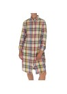 BASTONCINO | DRESS CAMICIONE CHECKED MULTICOLOR