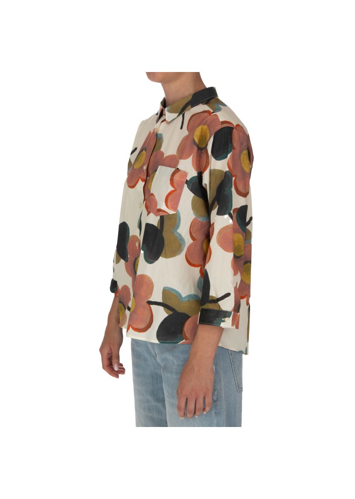 womens shirt liberty rose claudia fantasia fiori multicolor