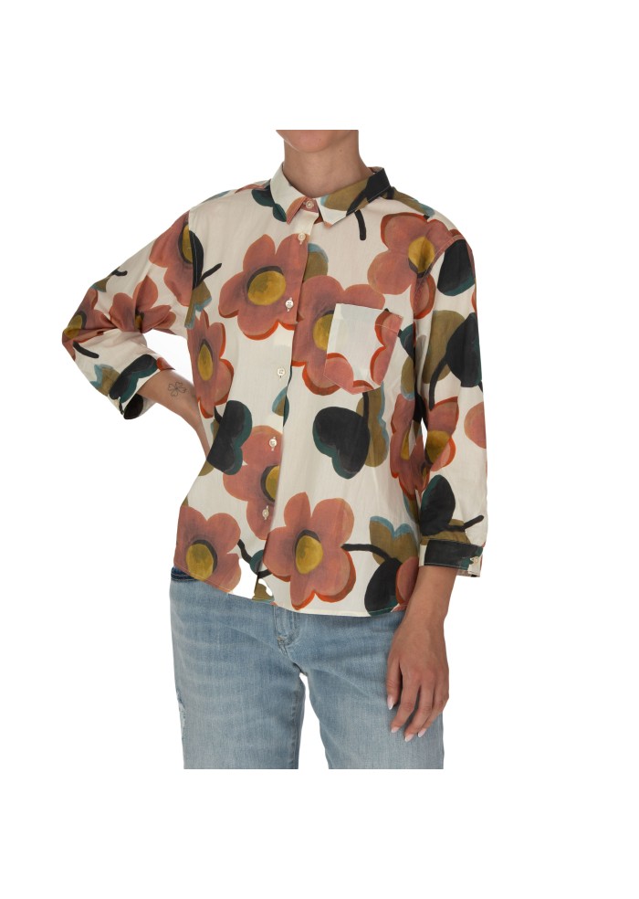 womens shirt liberty rose claudia fantasia fiori multicolor