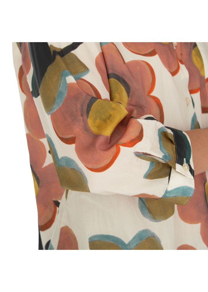 womens shirt liberty rose claudia fantasia fiori multicolor