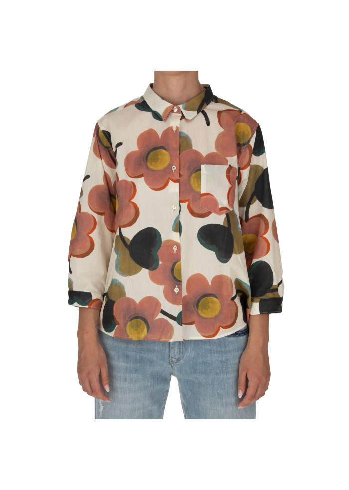 womens shirt liberty rose claudia fantasia fiori multicolor