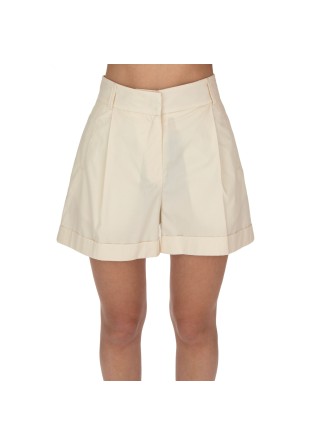 shorts donna balti pinces frontali bianco panna